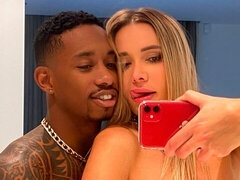 Negro, Rubia, Mamada, Estilo perrito, Interracial, Tetas naturales, Adolescente, Tetas
