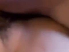 Sexy brunette Japanese huzzy having an amateur fun times