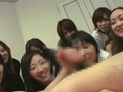 Asiatisch, Sadomasochismus, Weibliche domination, Fetisch, Gruppe, Handjob, Masturbation, Party