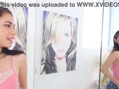 18 jahre, Grosser schwanz, Blasen, Süss, Riesig, Riesenschwanz, Pov, Schlucken