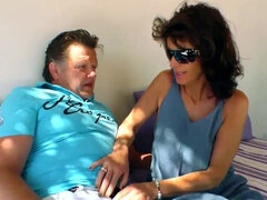 デカチン, フェラチオ, 茶髪の, イく瞬間, ハードコア, 熟年, アウトドア, ガリガリ