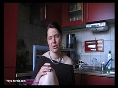 Amateur Teen Pissing Fetish: Smoking Makes Me Pee - German Home Tape