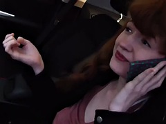 Chica, Ébano, Pajear, Sexo duro, Interracial, Pelirrojo, Montar, Tetas