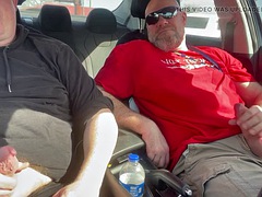 Любители, Большой член, Парочка, Член, Геи, Ласковые ручки, Мастурбация, На природе