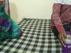 Desi Bhabhi First Time Cheating with Husband's Friend - Rough Hindi Sex and Big Dick Fucking