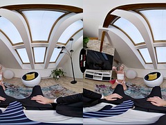Tridimensionnel, Nana, Blonde, Éjaculation interne, Pov, Réalité