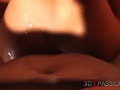 Hardcore in basement. big fellow nails hard a sexy blonda sub