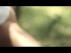 Negro, Rubia, Penetracion con dedos, Juegos, Lesbiana, Al aire libre, Bragas, Coño