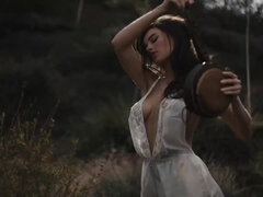 お尻, 美女, 茶髪の, Hd, アウトドア, 一人