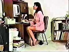美女, 足, フェティッシュ, 足フェチ, ナイロン, 一人, いじめ, ヴィンテージ