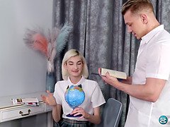Blondine, Spermaladung, Schwanz, Hd, Jungendliche (18+), Titten