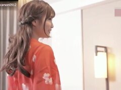 素人, アジア人, フェラチオ, 着衣女と全裸男, 中国人, 魅力的, スペルマ, ヴァージン