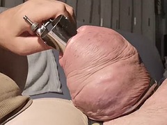 Grote lul, Sperma shot, Fetisj, Homo, Hardcore, Masturbatie, Alleen, Speelgoed