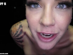 Tetas grandes, Mamada, Corridas, Garganta profunda, Agujero de la gloria, Pajear, Interracial, Tetas