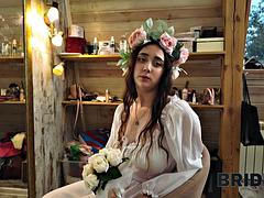 Gorda, Novia, Gorda, Sexo duro, Hd, Boda
