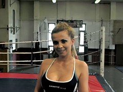 Chica, Tetas grandes, Europeo, Lesbiana, Lucha