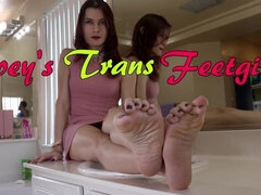 茶髪の, 足, フェティッシュ, 足コキ, 手コキする, Hd, オナニー, シーメール