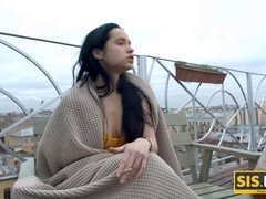 Russe, Séduite, Fumer, Adolescente