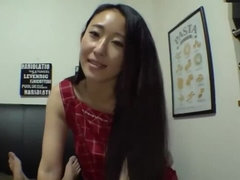 Ambrosial small titted oriental whore in amateur porn