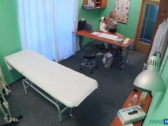 Doctor dual moneyshots will witness you now - fake hosptial