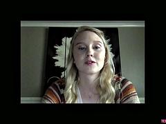 Blonde, Blowjob, Creampie, Licking