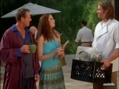 Bisexual, Amarrada, Tetona, Pajear, Japonés, Al aire libre, Público, Español