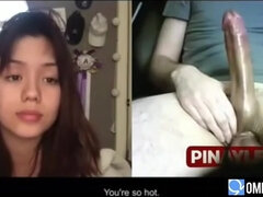 dalawang omegle stranger girl