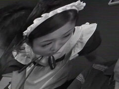 フェラチオ, 手コキする, 日本人, 公共, ヤリマンの