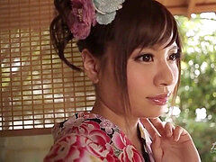 threesome with nymph shag dame Haruna Kawase