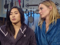 アナル, ディルド, 電気, 顔面騎乗, フィストファック, レズビアン, お仕置き, スパンキング