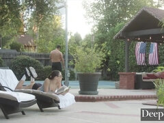 カップル, イマラチオ, 服従, 自然山雀, アウトドア