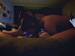 Skinny 18 year old teen gets her ass fucked hard and deepthroats - anal pounding hardcore