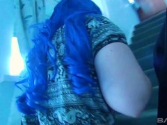 Mature Alisha Rydes Gives a Hot Nerd Blowjob