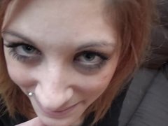 Mamada, Pareja, Polla, Sexo duro, Hd, Tetas naturales, Pelirrojo, Adolescente