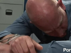 Mamada, Británico, Tetona, Polla, Hd, Oficina, Coño, Tetas