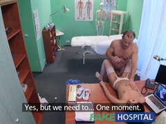 Eva Ann gets her love balls drilled by fakehospital doctor in hot POV action