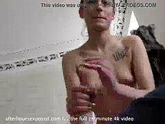 Cumshot, Handjob, Reality, Skinny, Tattoo