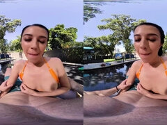Anal, Grupo, Sexo duro, Al aire libre, Piscina, Pov