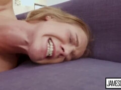 Hondjeshouding, Extreem, Sperma in gezicht, Vuisten, Hardcore, Orgasme, Ruw, Geschoren