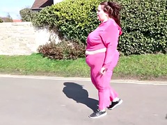 Belle grosse femme bgf, Fétiche, Gym, Public