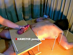 緊縛, デカパイ, 着衣女と全裸男, イく瞬間, フェムドム, 手コキする, いじめ, オッパイの