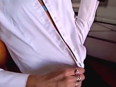 Consolador, Gafas, Abuelita, Hd, Pelirrojo, Tetas, Juguetes, Camara web