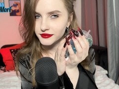 Red lipstick, long nails, magic