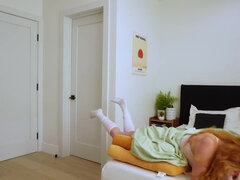 Sneaky step-sis swaps my sex doll for her real tight pussy