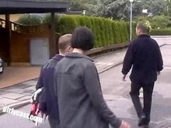 Cuckold, Outdoor, Threesome