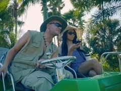 アナル, お尻, デカパイ, フェラチオ, 茶髪の, カップル, 自然山雀, 妻