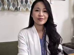 素人, アジア人, フェラチオ, 旦那, キス, 熟年, 淫乱熟女, 妻