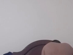 Hael, masked and craving a rough pounding, indulges in hardcore play