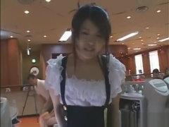 Asiatique, Gode, Groupe, Japonaise, Adolescente, Jouets, Sous la jupe, Voyeur