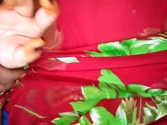 叔母, ベッドルーム, カップル, 手コキする, 母, 乳首, ソフトコア, 義母